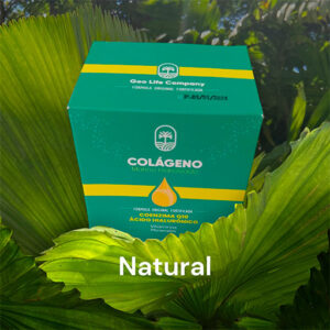 Colágeno Hidrolizado Natural de 300g que contiene 30 sobres en polvo